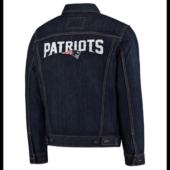 levis patriots denim jacket